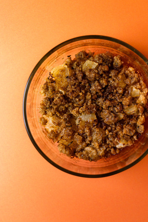 CRUMBLE AUX POMMES 🍎